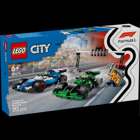 F1® Grid with VCARB & Sauber Race Cars- 313 Pcs