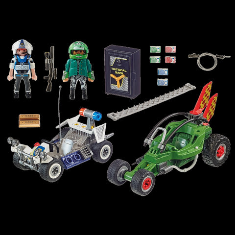 Police Go-Kart Escape- 125 Pcs