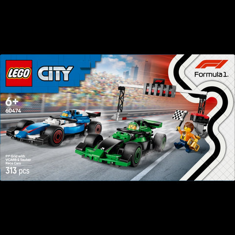 F1® Grid with VCARB & Sauber Race Cars- 313 Pcs
