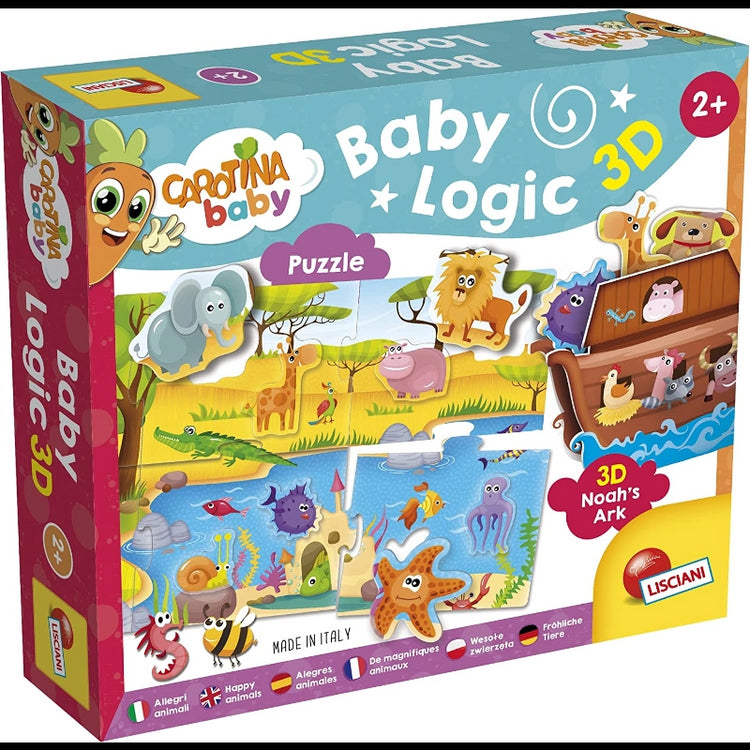 Carotina Baby Logic 3D Animals