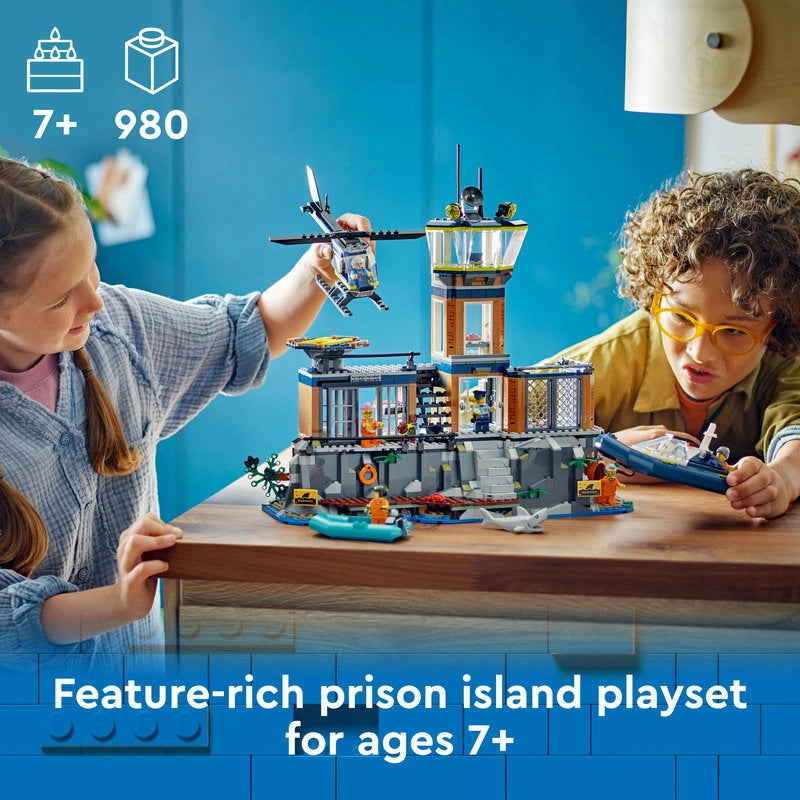 Police Prison Island- 980 Pcs