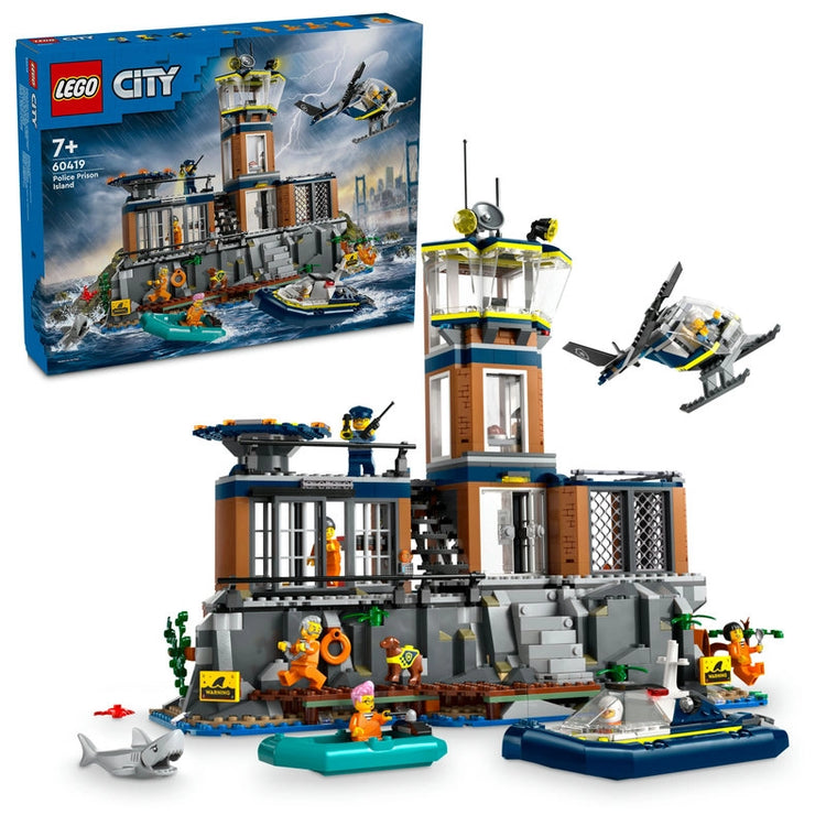 Police Prison Island- 980 Pcs