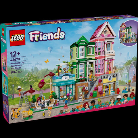 Heartlake City Apartments and Stores- 2040 Pcs