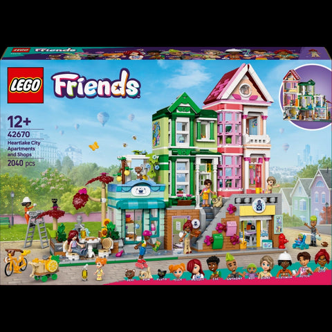Heartlake City Apartments and Stores- 2040 Pcs