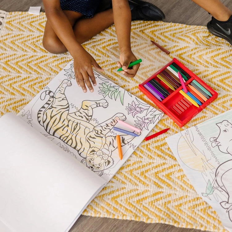 Jumbo Coloring Pad- Animal