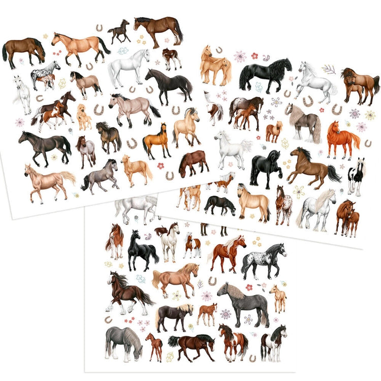 Miss Melody Horse Themed Colouring Book