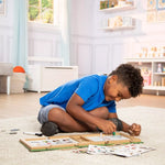 Natural Play: Play, Draw, Create Reusable Drawing & Magnet Kit- Farm