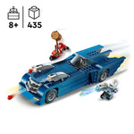 Batman with the Batmobile vs. Harley Quinn and Mr. Freeze- 435 Pcs