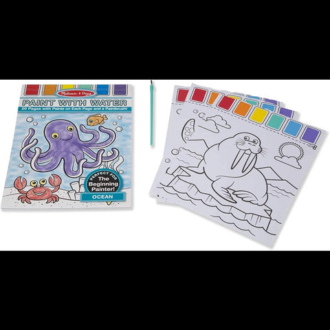 Paint with Water Kids' Art Pad- Ocean