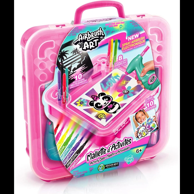 Airbrush Art Activity Case Set