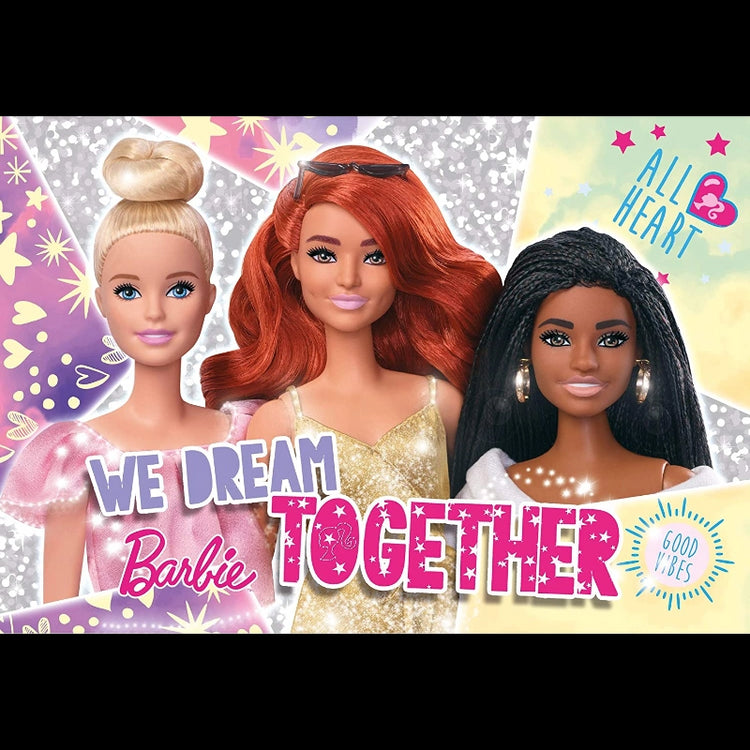 Barbie Puzzle Glitter Plus Selfie- 60 Pcs