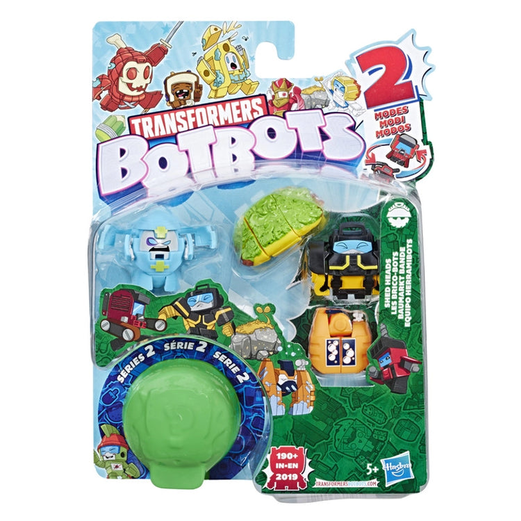 Transformers BotBots  Pack Shed Heads- Set 3