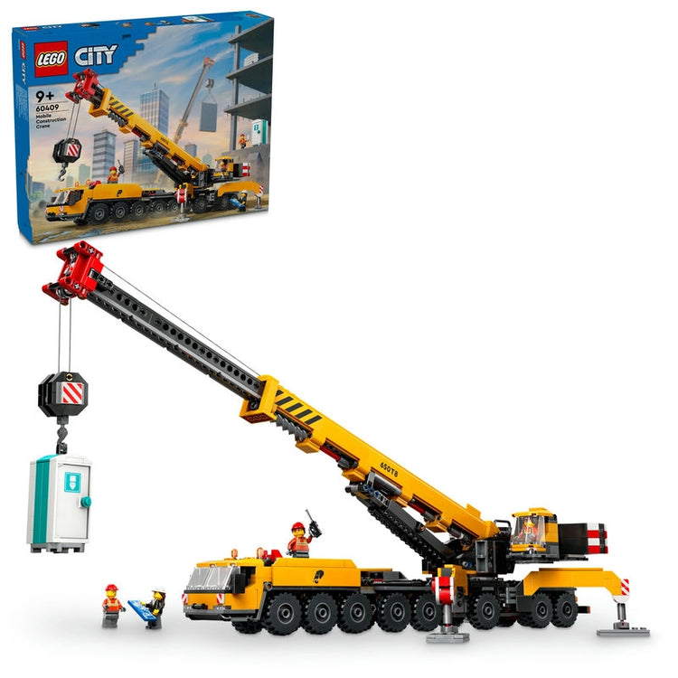 Yellow Mobile Construction Crane- 1116 Pcs