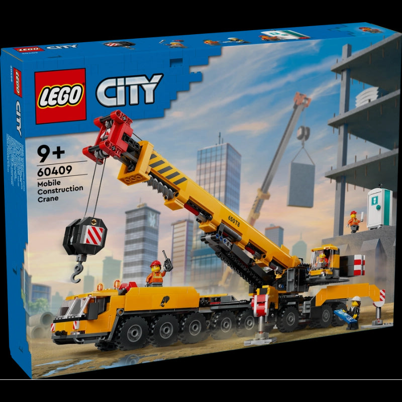 Yellow Mobile Construction Crane- 1116 Pcs