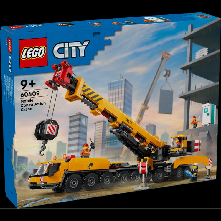 Yellow Mobile Construction Crane- 1116 Pcs