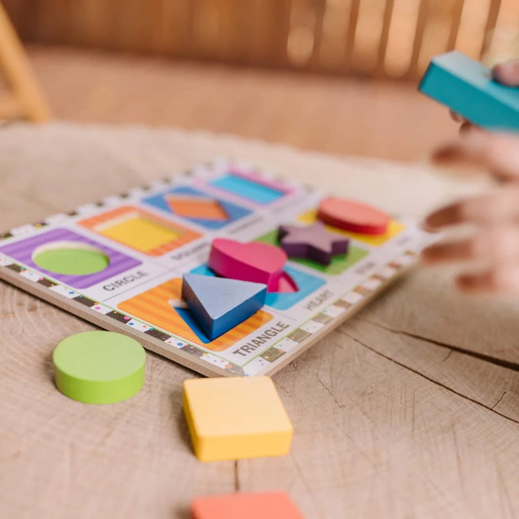 Shapes Chunky Puzzle- 8 Pieces