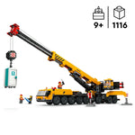 Yellow Mobile Construction Crane- 1116 Pcs