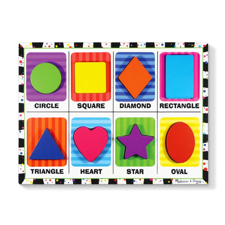 Shapes Chunky Puzzle- 8 Pieces
