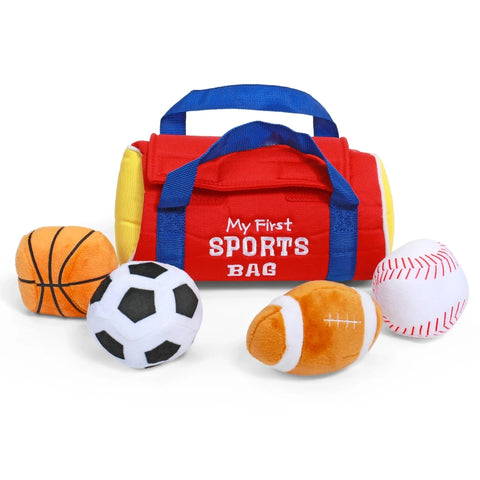 My First Sports Bag Plush Playset