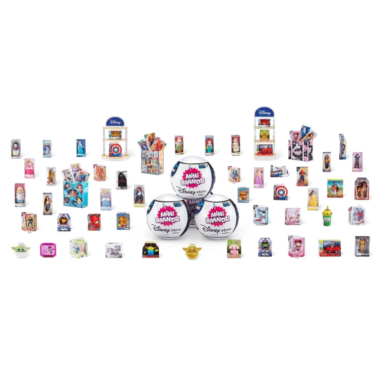 Mini Brands Disney Store Series 1 Mystery Capsule- 88 Pcs- Sidekick