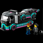 Race Car and Car Carrier Truck- 328 Pcs