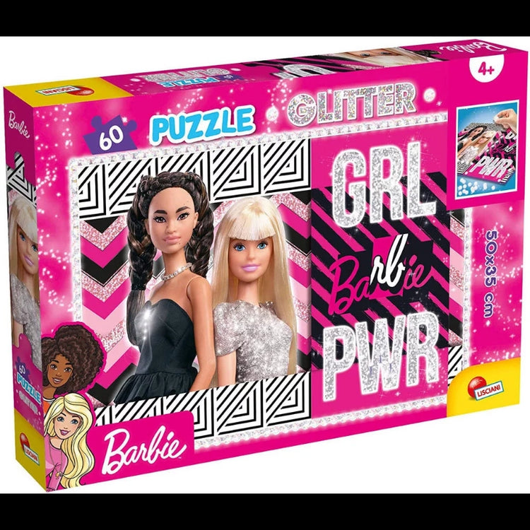 Barbie Puzzle Glitter Plus Girl Squad- 60 Pcs