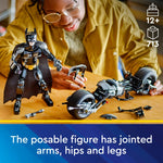 Batman Construction Figure and the Bat-Pod Bike- 713 Pcs
