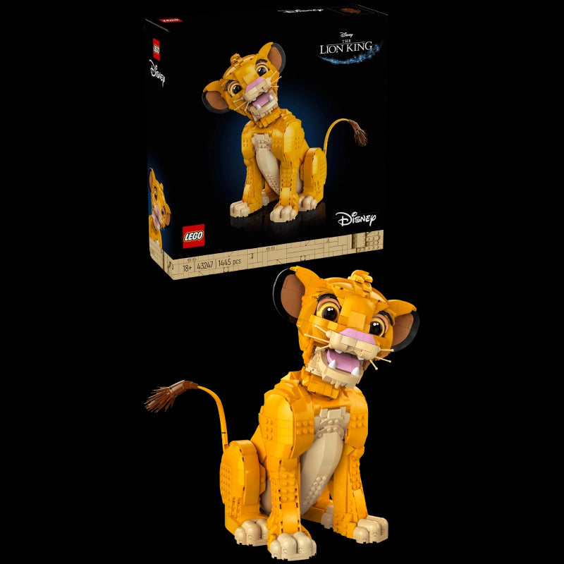 Young Simba the Lion King- 1445 Pcs