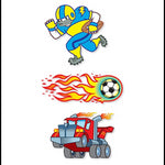 My First Temporary Tattoos- Blue
