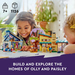 Olly and Paisley's Family Houses- 1126 Pcs