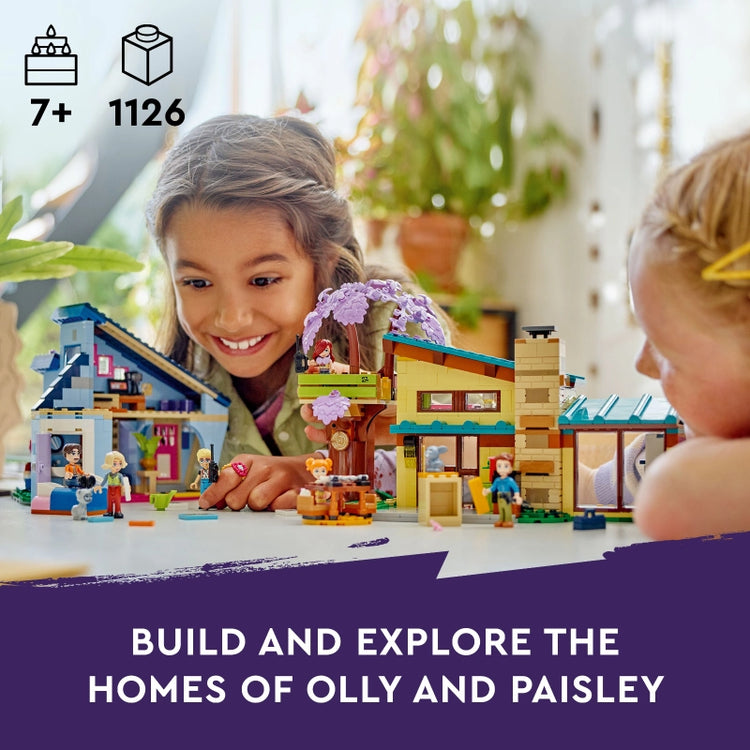 Olly and Paisley's Family Houses- 1126 Pcs