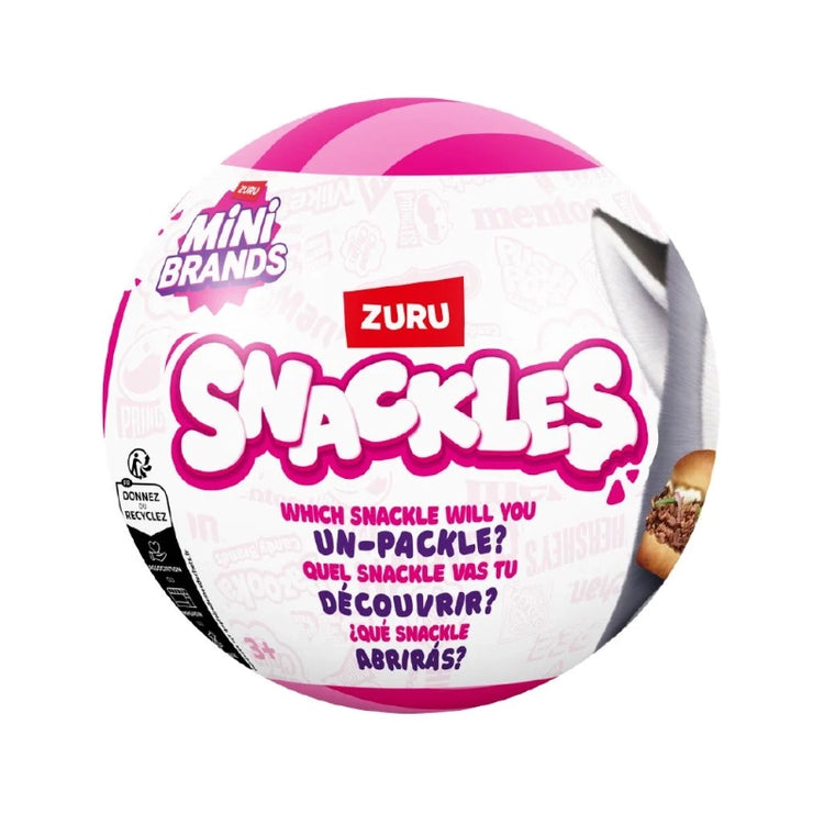 Snackles INT-Series 1 Wave 2 Plush Small 115 mm-12 Pcs- Gravity PDQ