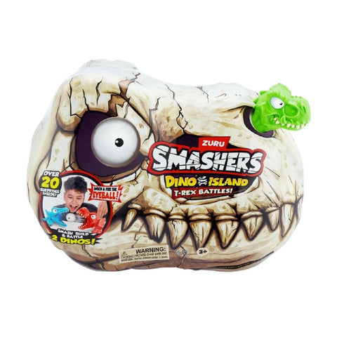 Smashers Dino Island T-Rex Battle Playset (Medium) (S1)