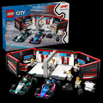 F1® Garage & Mercedes-AMG & Alpine Cars- 678 Pcs