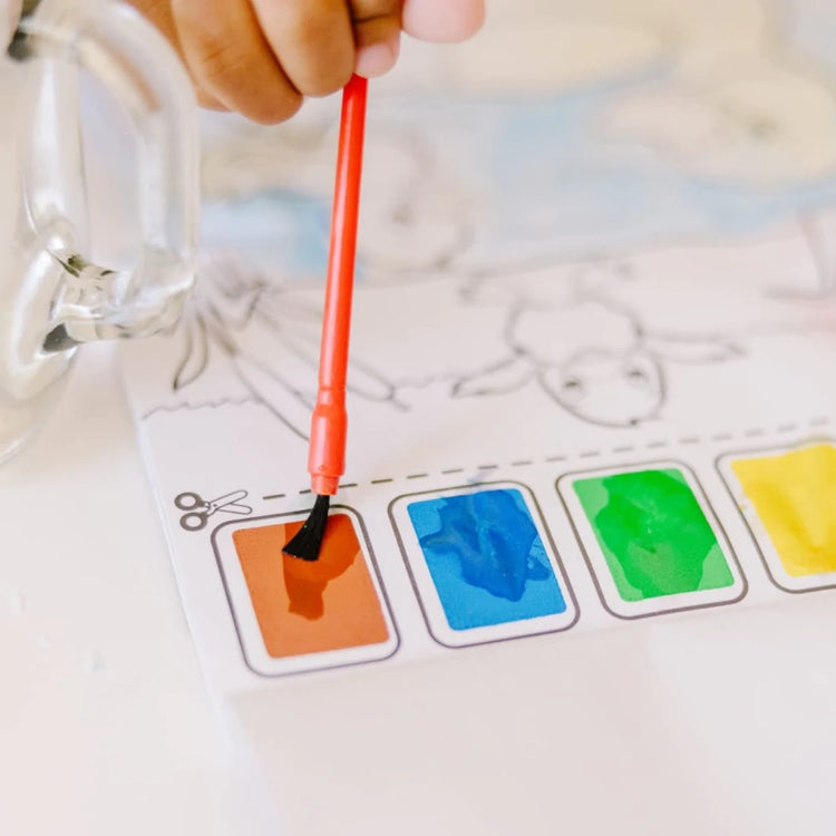 Paint with Water Kids' Art Pad- Farm Animals