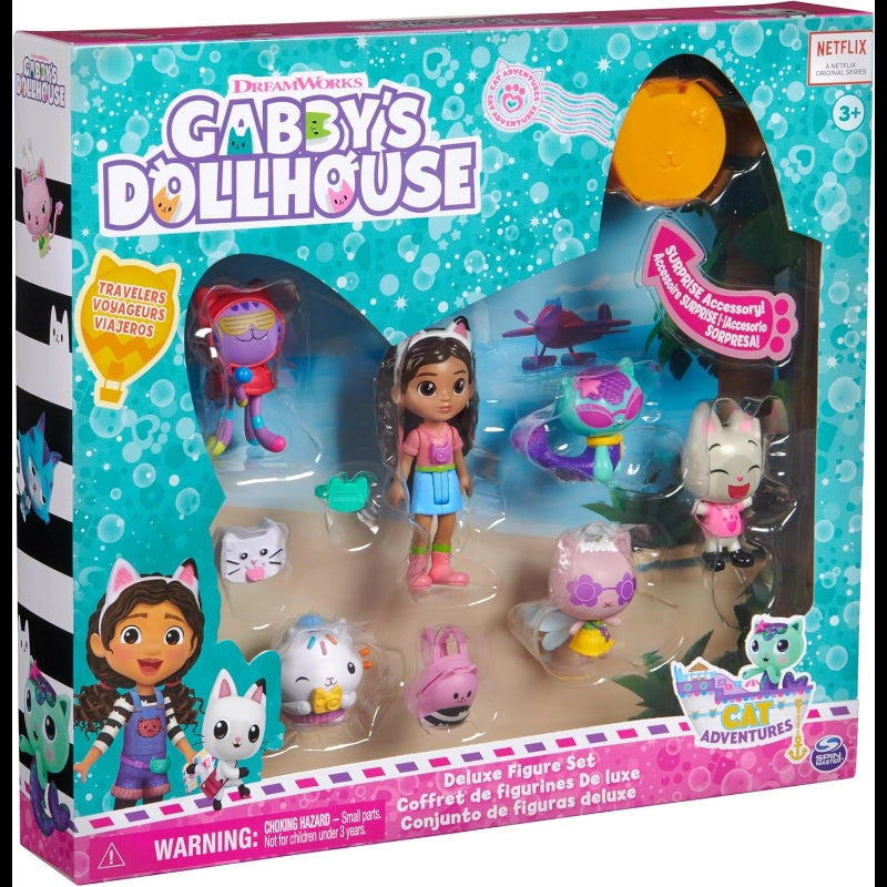 Gabby’s Dollhouse Travel Deluxe Figure Set