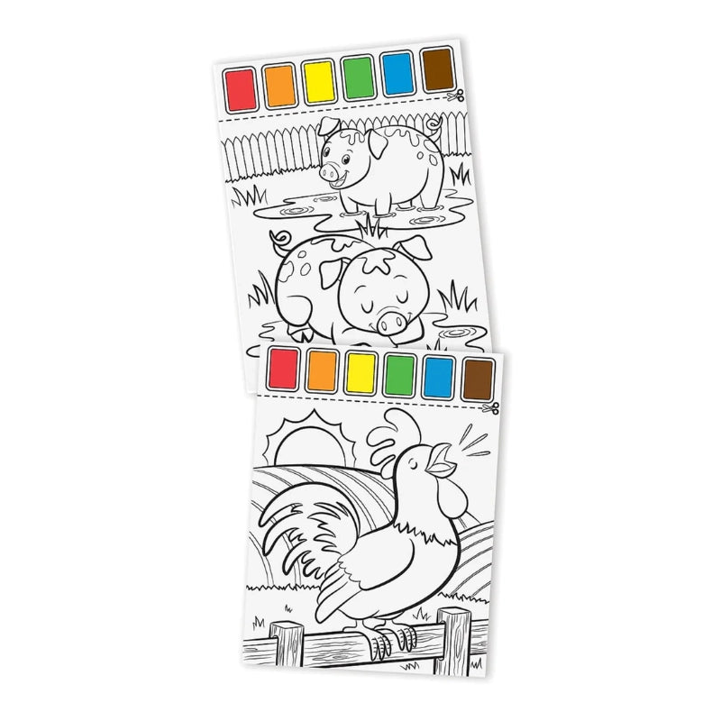 Paint with Water Kids' Art Pad- Farm Animals