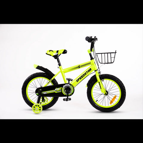 SpeedStar Bicycle 16-Inch- Neon Green