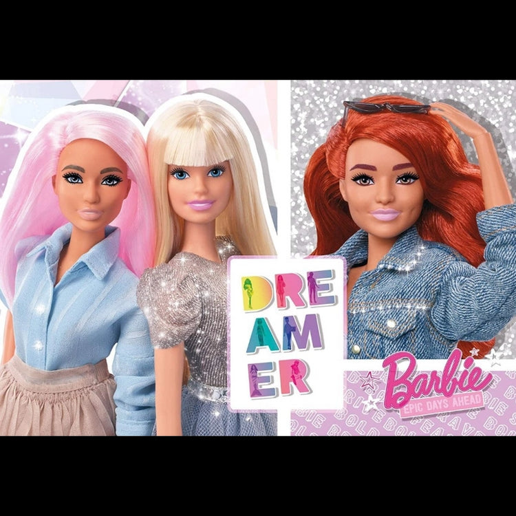 Barbie Puzzle Glitter Plus Best Friends Forever- 108 Pcs