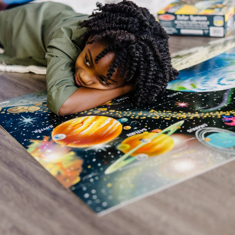 Solar System Floor Puzzle-48 Pieces
