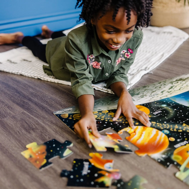 Solar System Floor Puzzle-48 Pieces