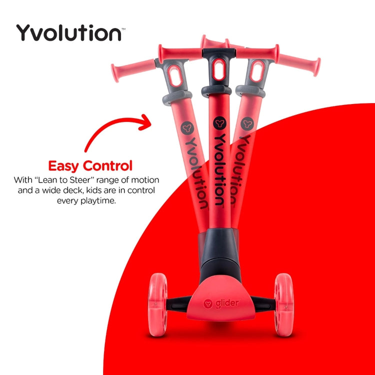 Yvolution Y Glider Nua- Red