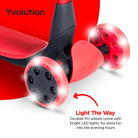 Yvolution Y Glider Nua- Red