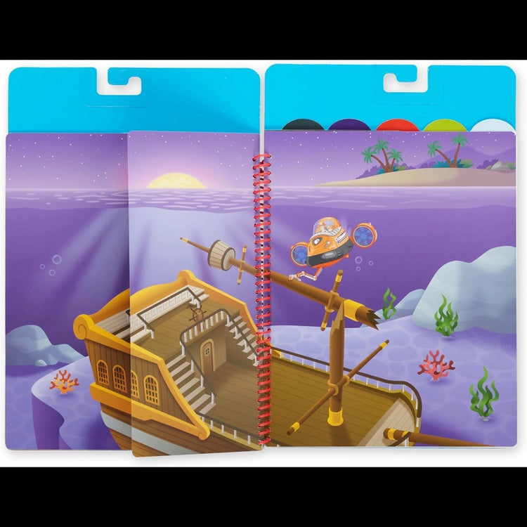 Paw Patrol Restickable Stickers Flip-Flap Pad- Classic Missions