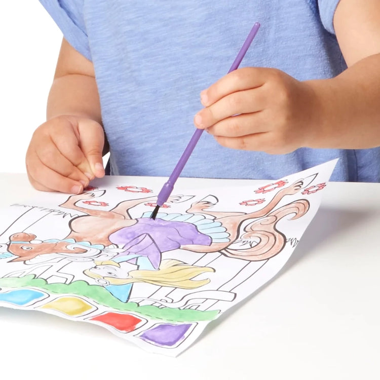 Paint with Water Kids' Art Pad- Princess