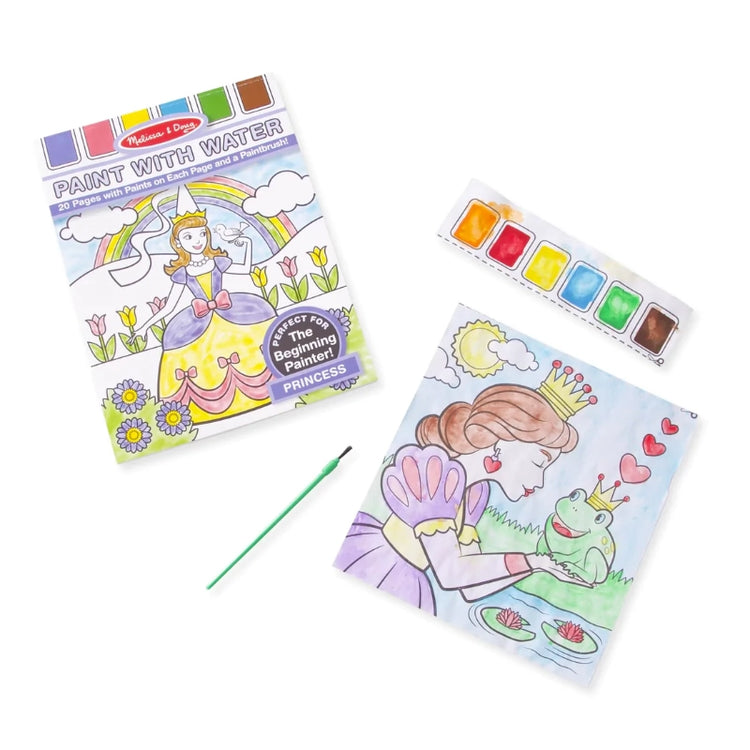 Paint with Water Kids' Art Pad- Princess