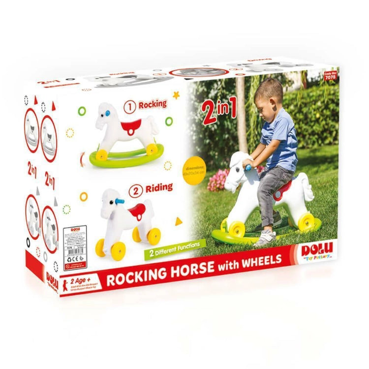 Rocking Horse with Wheels