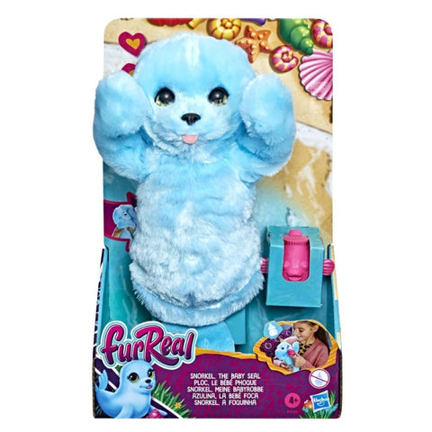FurReal Snorkel the Baby Seal Plush Interactive Peekaboo