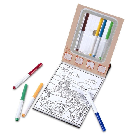 On the Go Magic Pattern Pad- Wild Animals