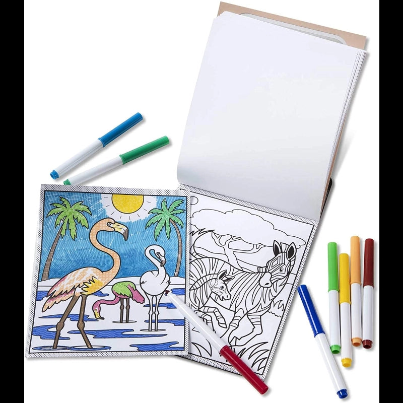 On the Go Magic Pattern Pad- Wild Animals